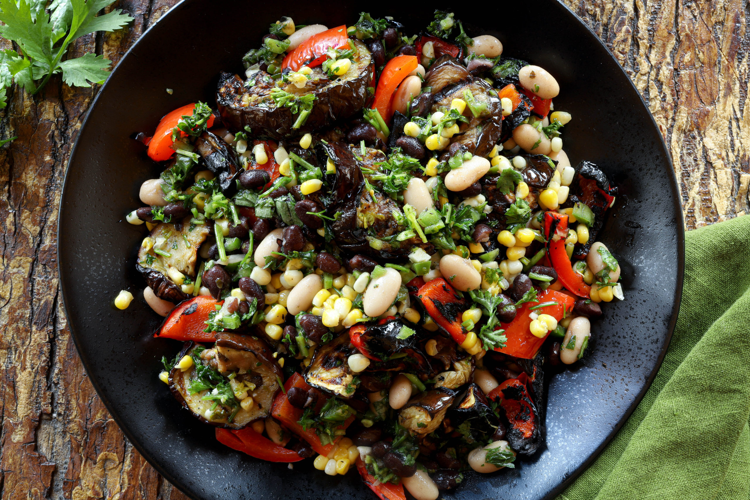 bean and vegetable salad