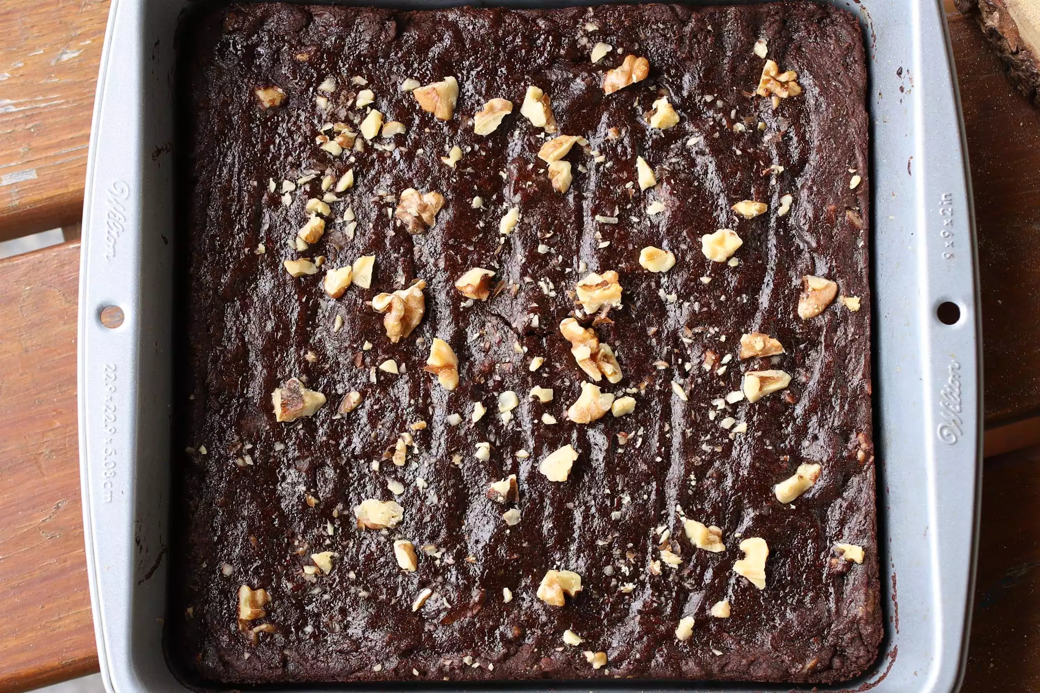 brownies in a pan